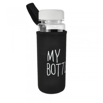 Пластиковая бутылочка My Bottle с чехлом 500мл (23206)