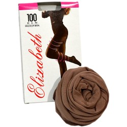 Колготки Elizabeth (100 Den Microfibra - nero, черный размер 4) 24807