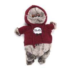 Мягкая игрушка Кот Басик в свитере 30см (27833)
