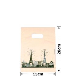 Набор подарочных целлофановых пакетов 15x20см (11387)