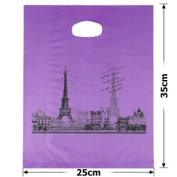 Набор подарочных целлофановых пакетов 25x35см 100шт (15150)