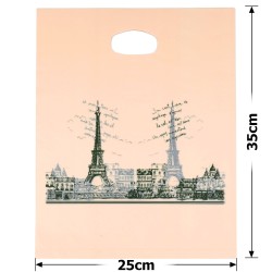 Набор подарочных целлофановых пакетов 25x35см 100шт (15151)