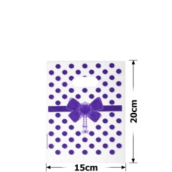 Набор подарочных целлофановых пакетов 15x20см (25880)