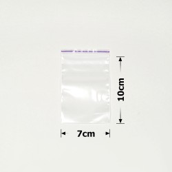 Набор пакетов с замком zip-lock 7х10см 50мкм (28876)
